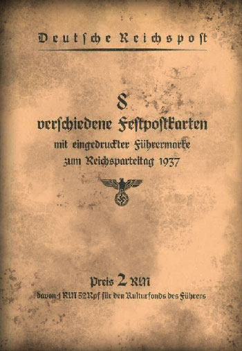 Collection CPA rassemblement Nuremberg 1937