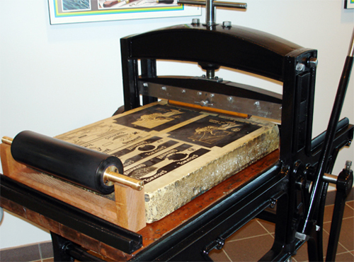 La lithographie sur pierre