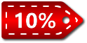 ticket promotion 10% commande carte postale