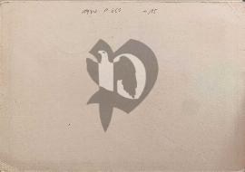 Verso carte postale vierge