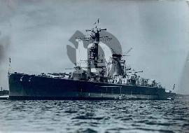 Recto carte postale ancienne photo du croiseur Deutschland (Lutzow) Kriegsmarine 1940