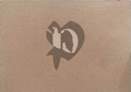 Verso carte postale vierge