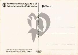 Verso carte postale vierge description de l'illustration