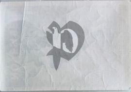 Verso carte postale vierge