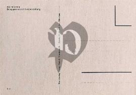 Verso carte postale vierge verlag Georg Michel Nuremberg