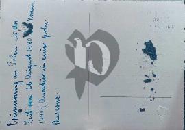 Verso carte postale Soldat écriture 26 Aout 1940 Polen (Pologne)