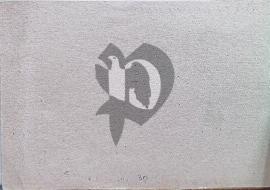 Verso carte postale vierge