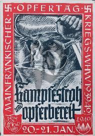 Recto carte postale ancienne	Chevalier en armure avc épée 1940