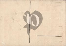 verso carte postale ancienne vierge sans inscription