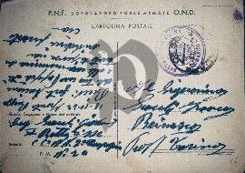 Verso carte postale ancienne