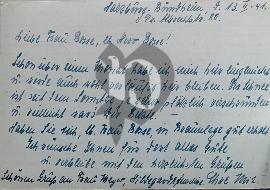 Verso carte postale ancienne