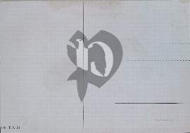 Verso carte postale ancienne vierge