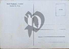 verso carte postale ancienne vierge