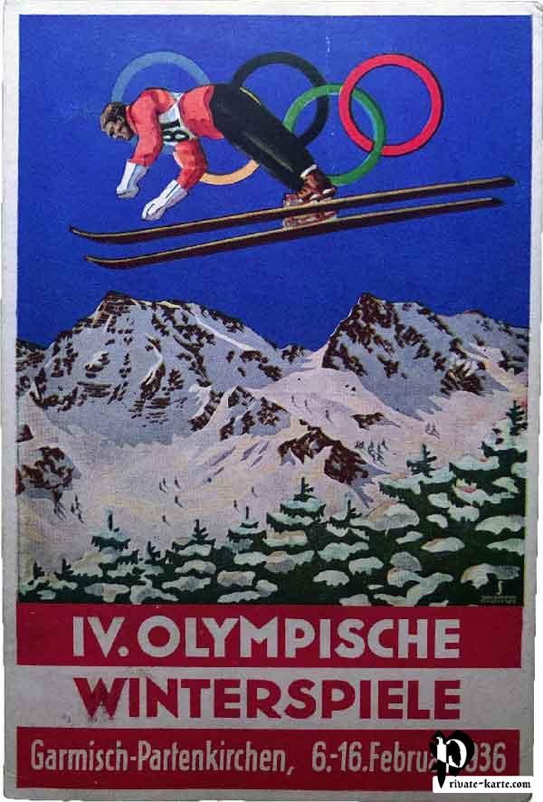 Olympischen Winterspiele 1936