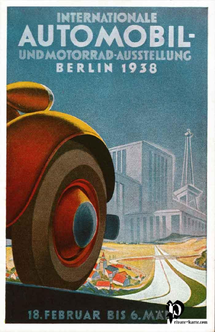 Salon Internationale automobile de Berlin  1938